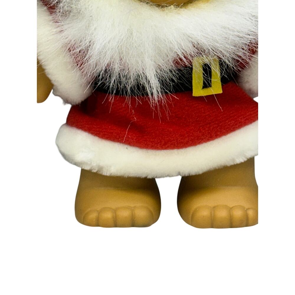 Large 8" Christmas RUSS TROLL Doll Holiday Santa Claus Smiley Vintage - Picture 3 of 9